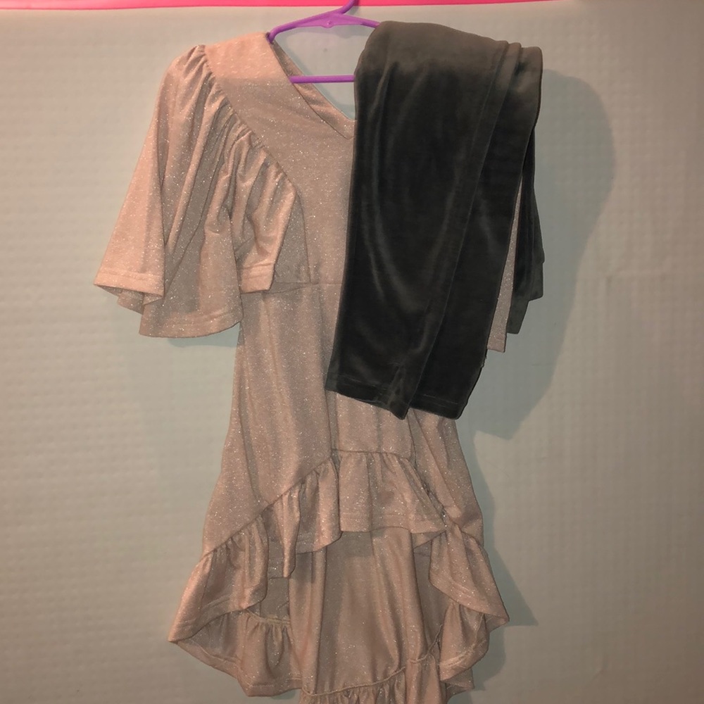 Joyfolie outfit rose and grey